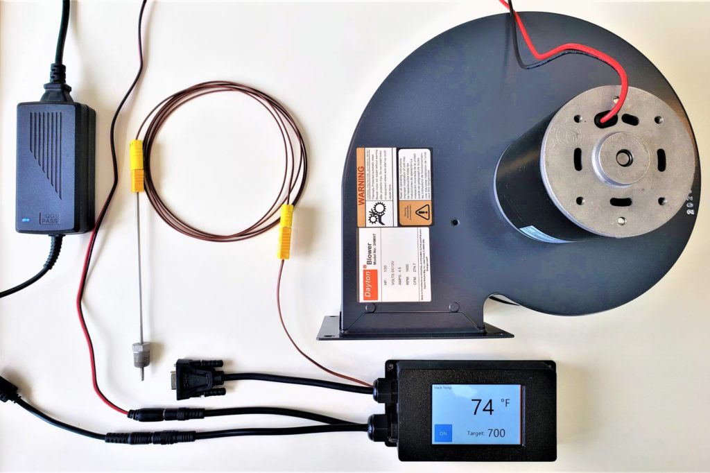 Stack Temperature Controller for your Maple Syrup Evaporator